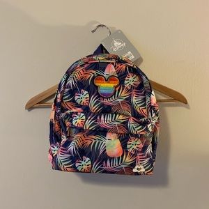 Small Rainbow Mickey Mouse Backpack